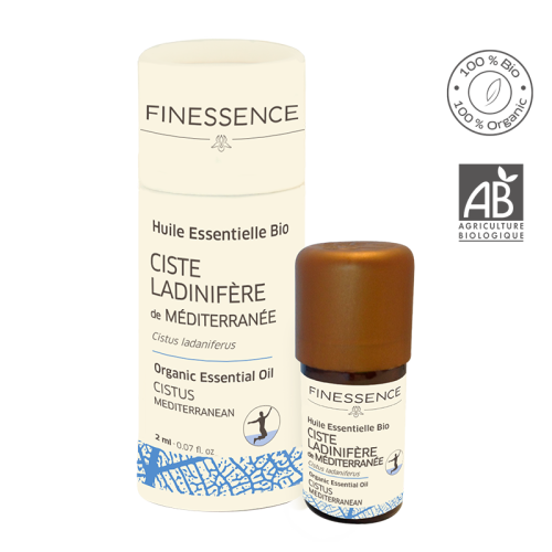 Huile Essentielle Ciste Ladanifère de Méditerranée BIO 2ml
